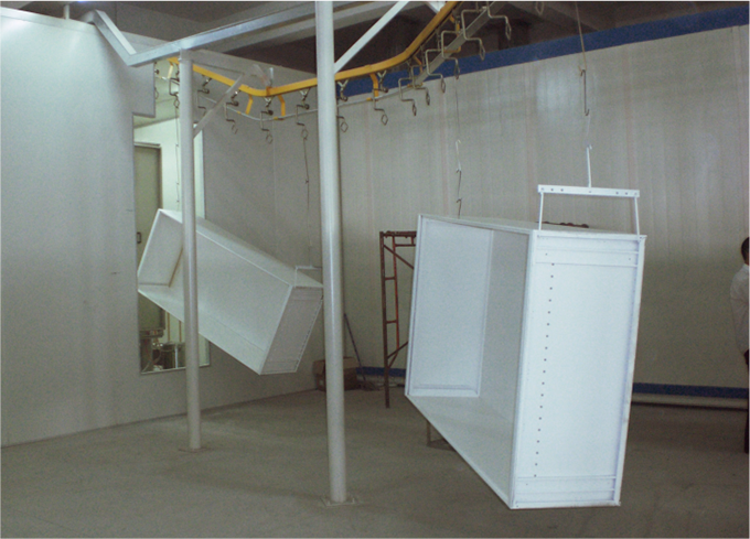 Furniture coating equipment