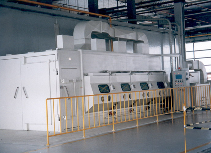  Airplane part coating equipme